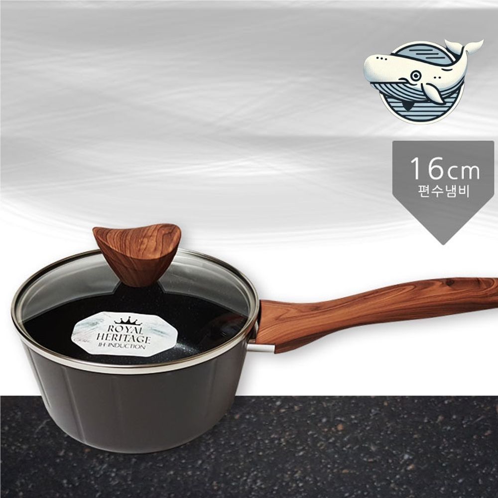 겸용 라면 냄비 실용적인 편수 조리용 16cm