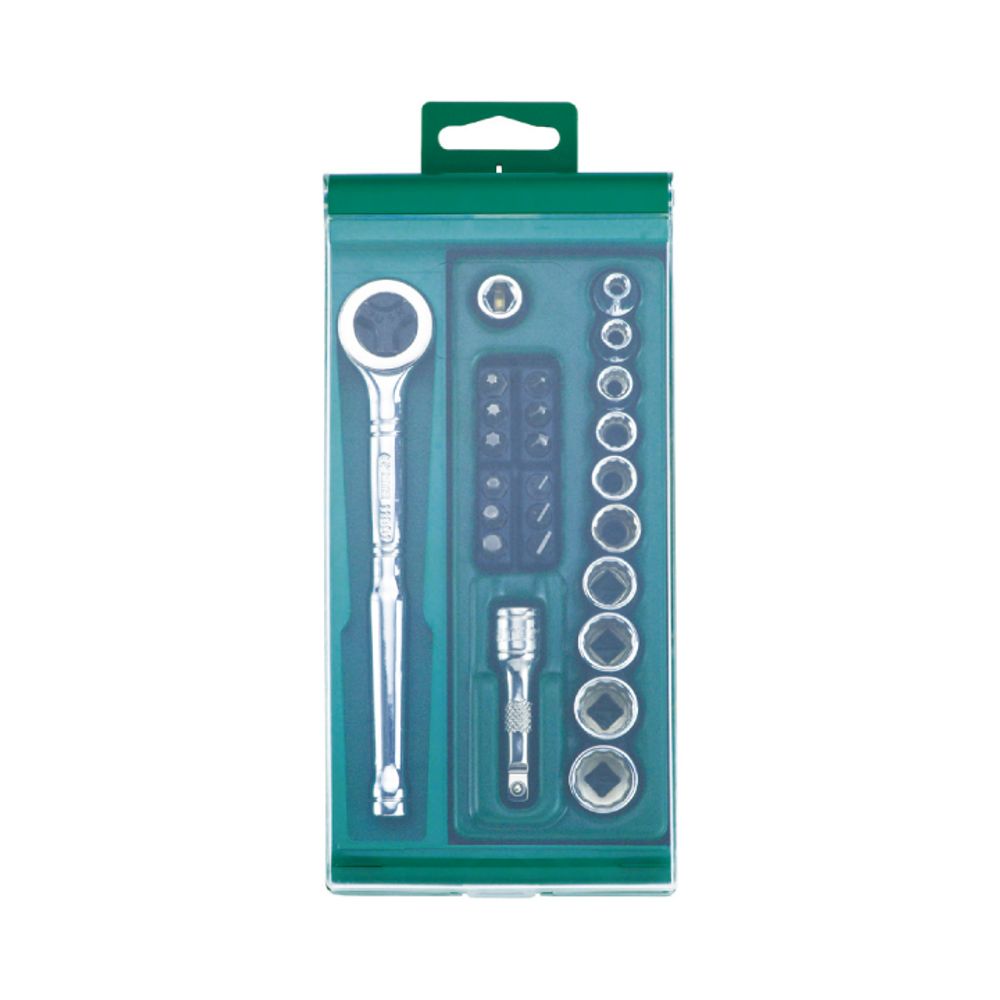 SATA 소켓렌치세트(1/4DRMM)_09206 25PCS