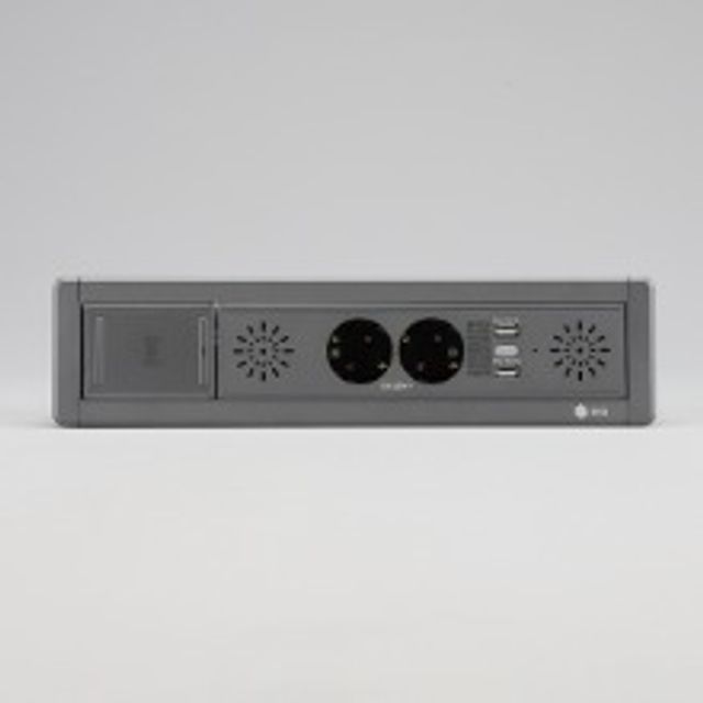 BIS 빌트인 가구 매입 콘센트 BID-202MWBT 다크그레
