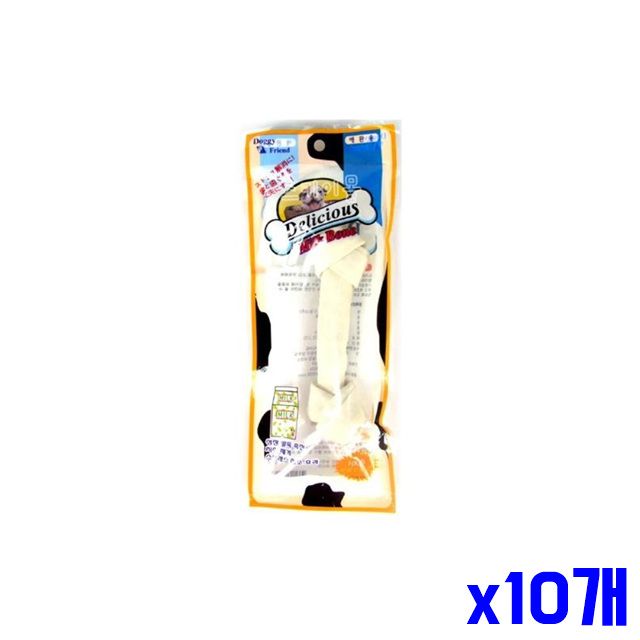애견껌 치석제거 강아지껌 간식 우유껌1p 애견 x10개