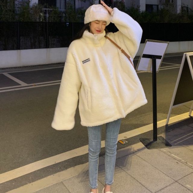 캐주얼 후리스 털 집업 LK-HS21 뽀글이