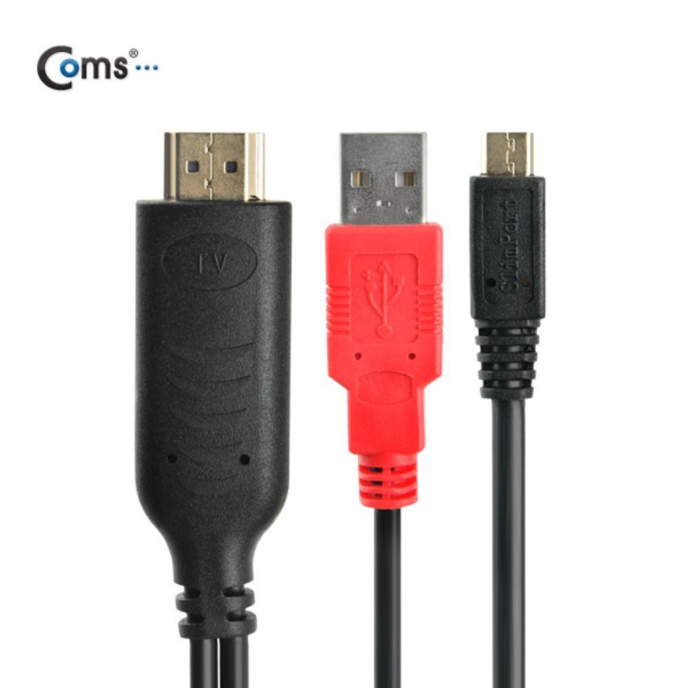 MyDP(Slimport)to HDMI 케이블 2M 검정(G2 G3 지원)