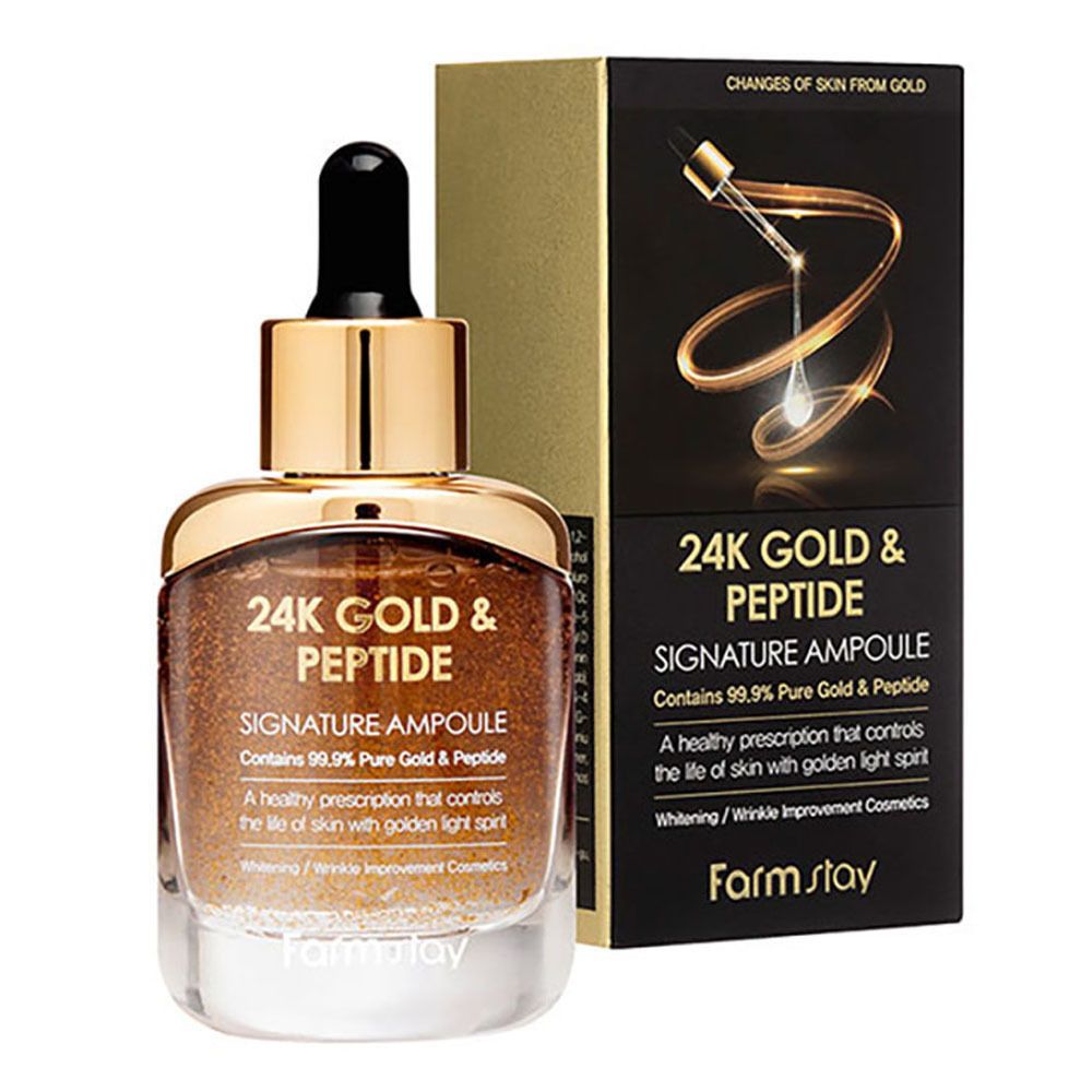 온종일 맑은 피부 컨디션을 유지 24K 골드 앰플 35ml