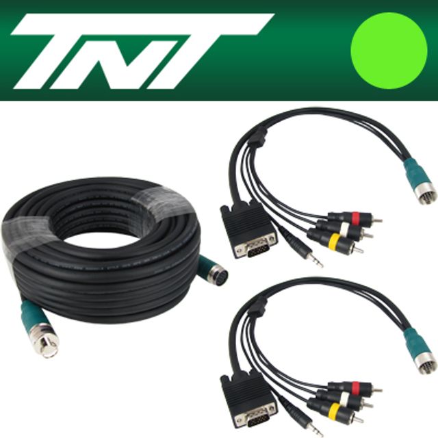 강원전자 TNT RGB+스테레오 or 3RCA 분리형(배관용)