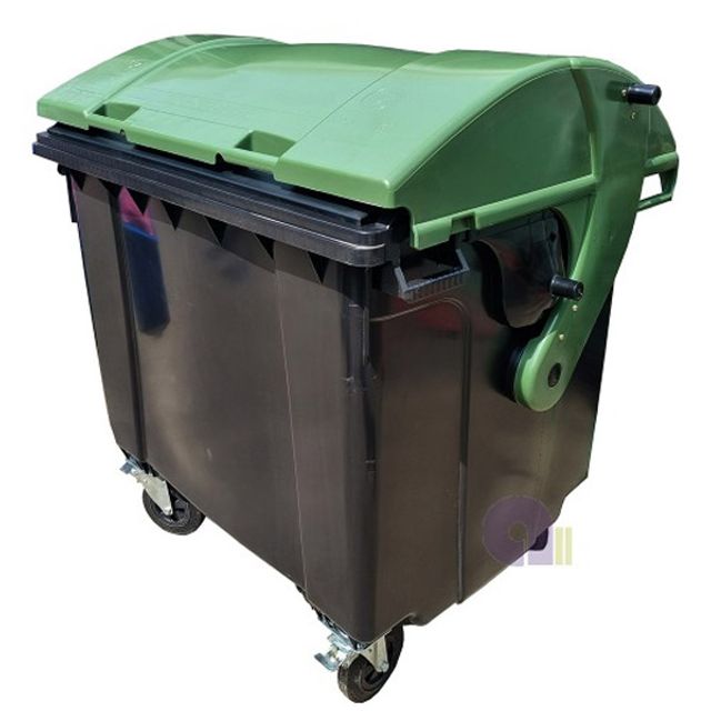 분리수거함1100L(HDPE)1360x1070x1465-상차용라운드형
