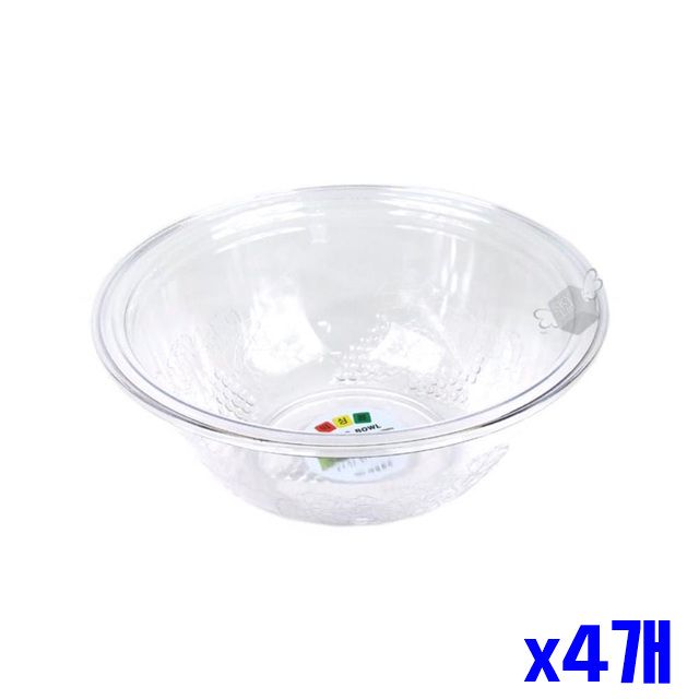 x4개 믹싱볼 멀티바스켓 특대 주방 설거지통 다용도