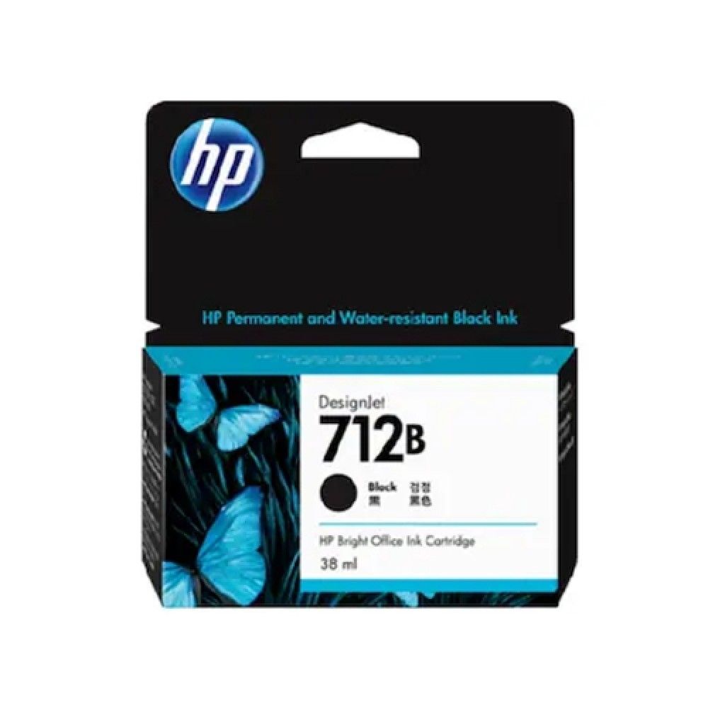 HP 정품잉크 NO.712 3ED28A 검정