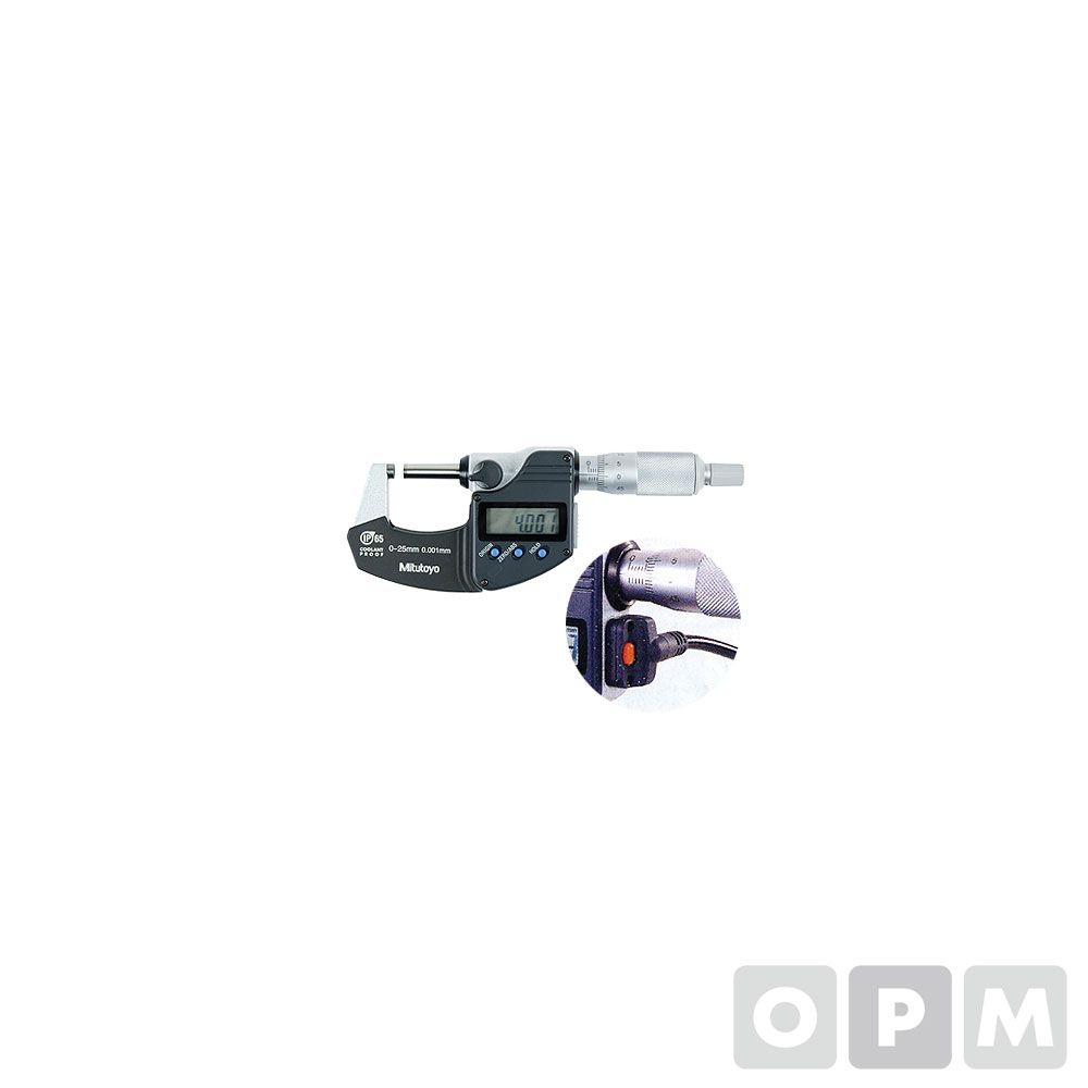 디지털마이크로미터(출력형) 25-50MM/0.001 1EA