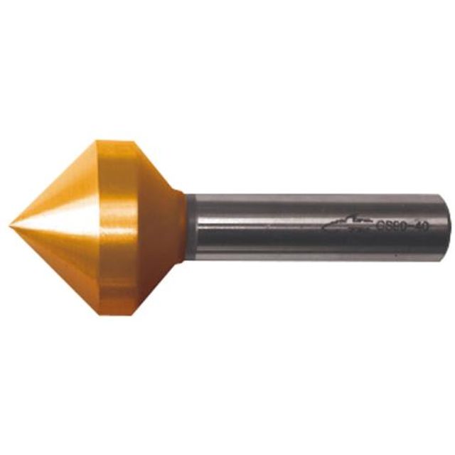 티앤씨샤크 카운터싱크 1날30-90도 (TIN)-SKH55 CS1