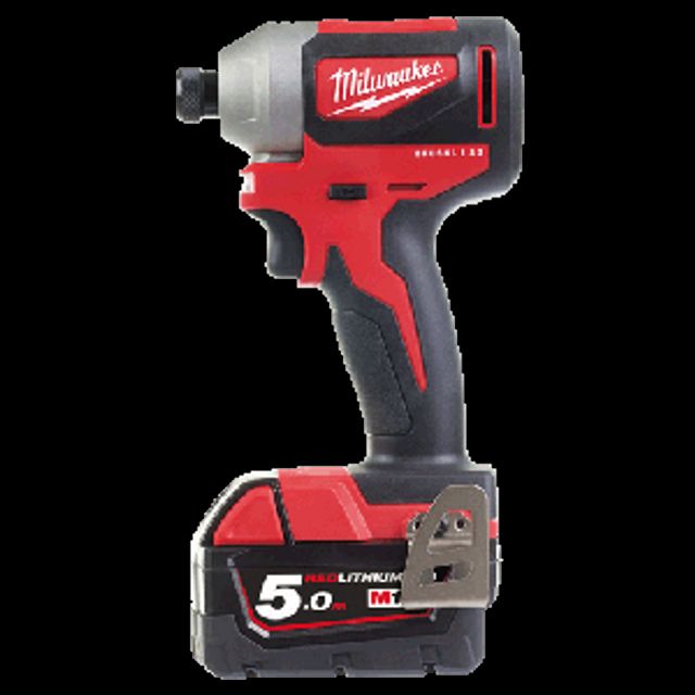 밀워키 충전임팩드라이버 M18CBLID-502C 18V(BL5.0A
