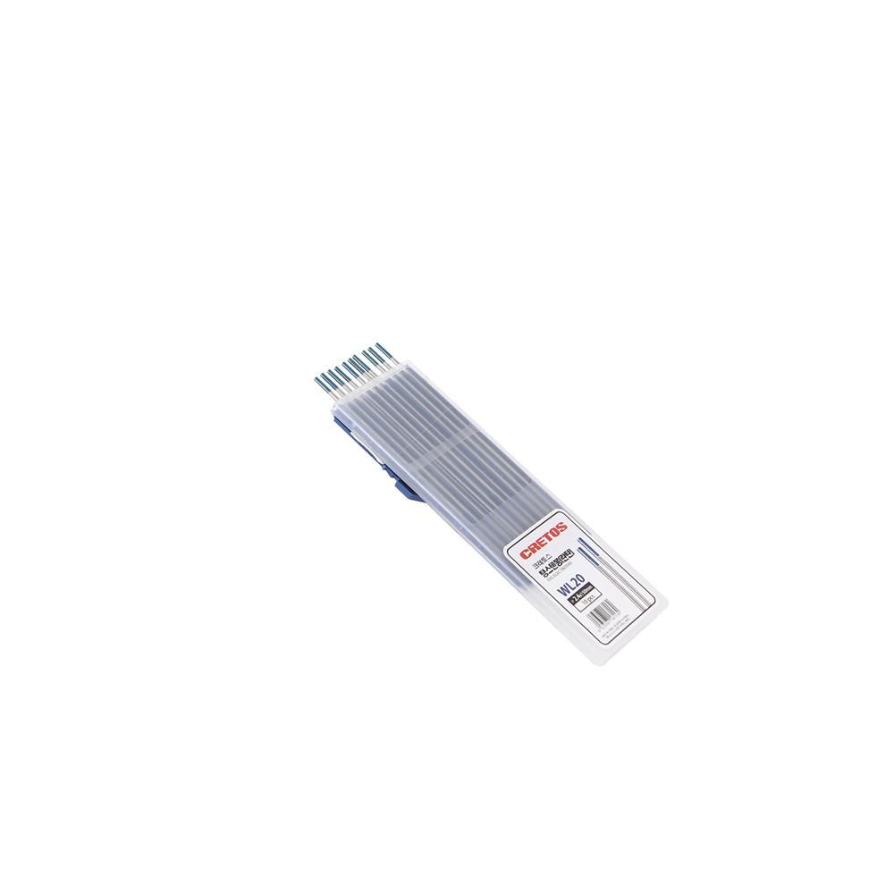 크레토스 텅스텐봉 WL20 란탄 (청색) 2.4x150(10개입)