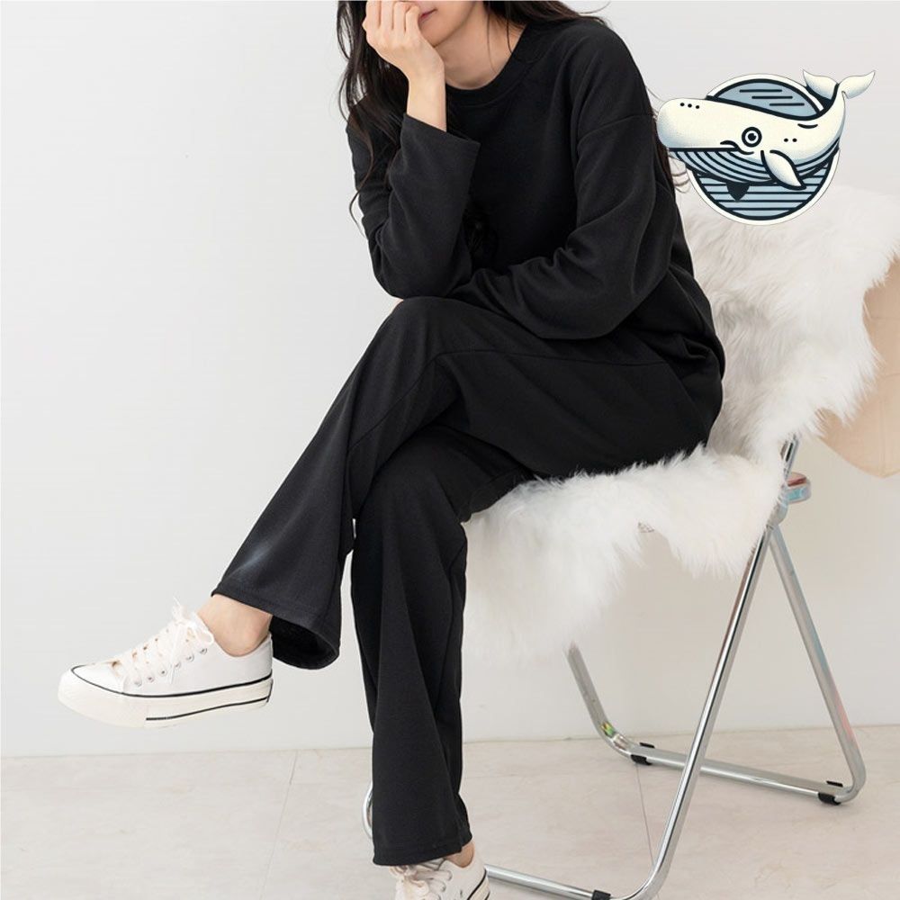 편안한 기본 트레이닝복 캐주얼 홈웨어 운동복