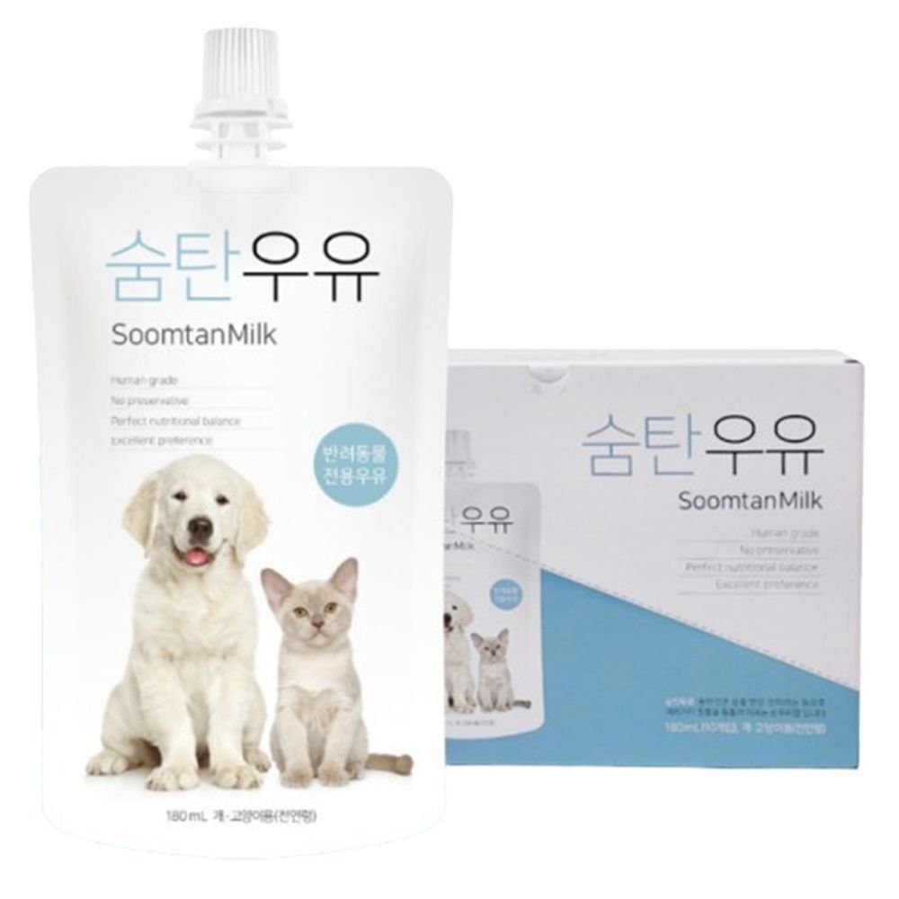 강아지 펫밀크 초유 일상 180ml 10P 락토프리 눈건강