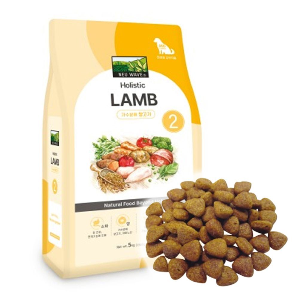 강아지 양고기 통곡물 일상 건식 사료 5kg 1P 가수분