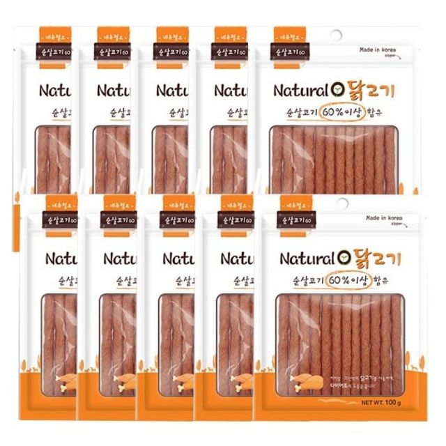 네츄럴오 닭고기 져키 100g