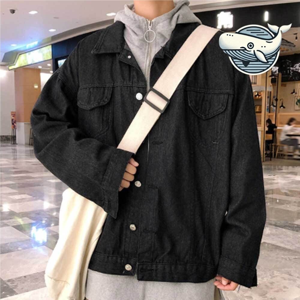 남자 데일리 데님 자켓 청자켓 블루 블랙 봄과