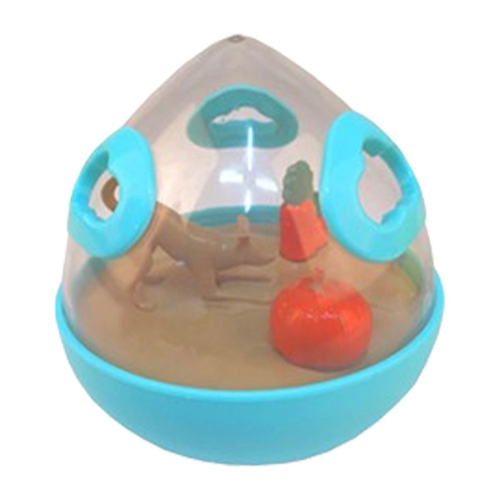 강아지 간식볼 장난감 일상 3구 블루 1P 오뚝이 노즈