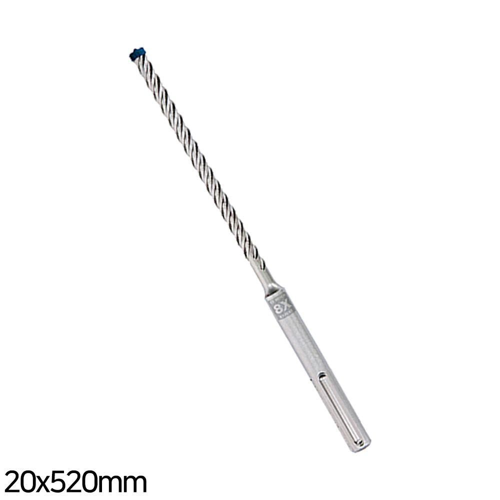 max 햄머드릴 비트 타공 철근 sds 4 날 20x520mm 8x