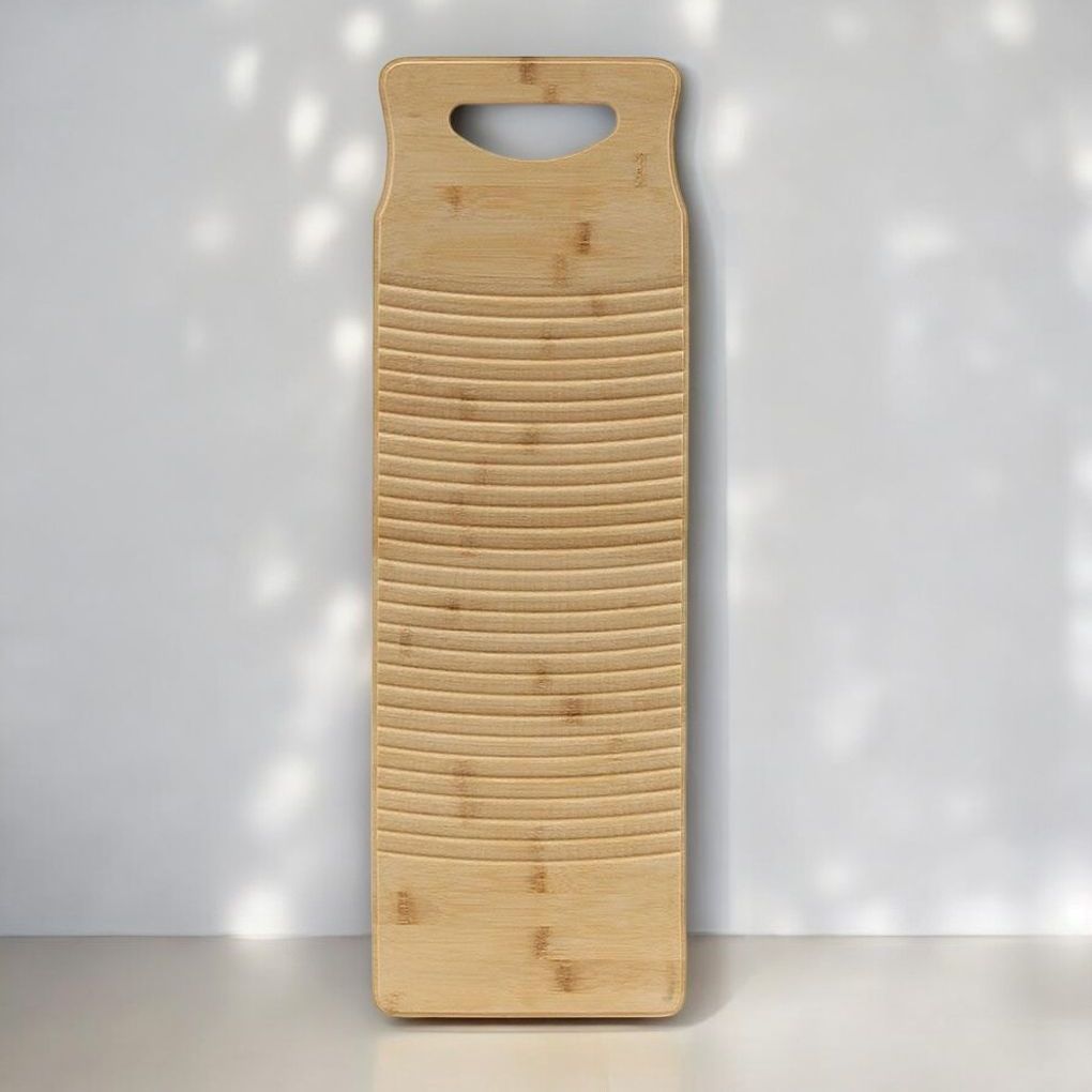 게더릭 대나무 빨래판 (60x20cm) (라운드)