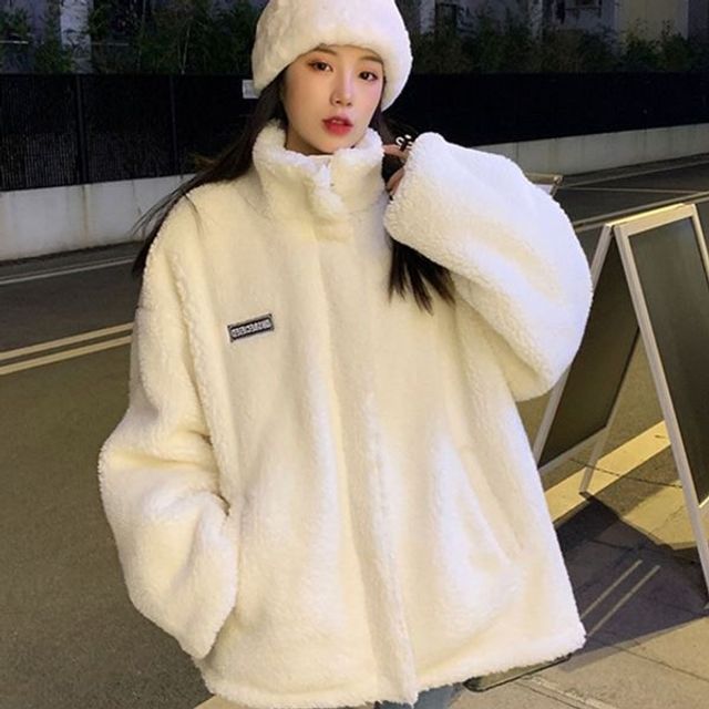 남녀공용 후리스 여자 후드 커플 집업 여성 데