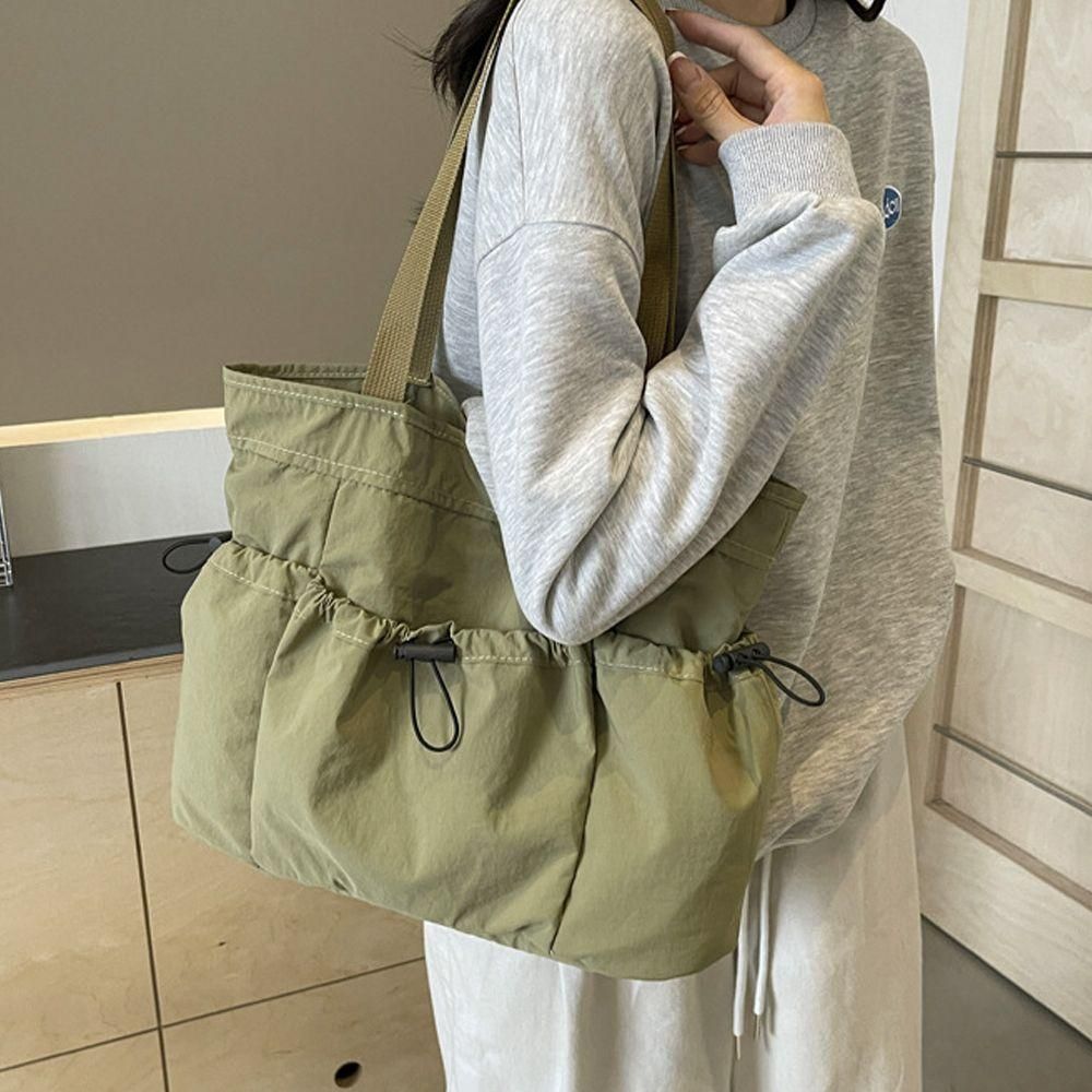 가방 백 나일론 카키 가벼운 여성 숄더 여자