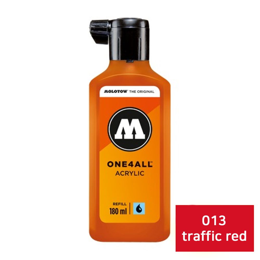 모로토우 원포올 마카 리필 180ml (013 traffic red)