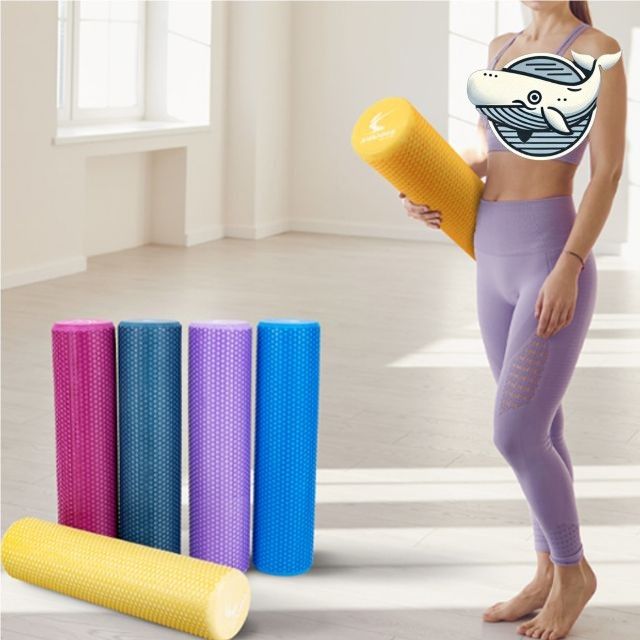 다양한 색상 육각 폼롤러 60cm 홈트레이닝
