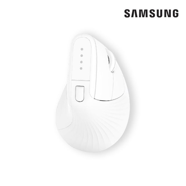 블루투스 무선 버티컬 마우스 SM-M1300QW 화이트
