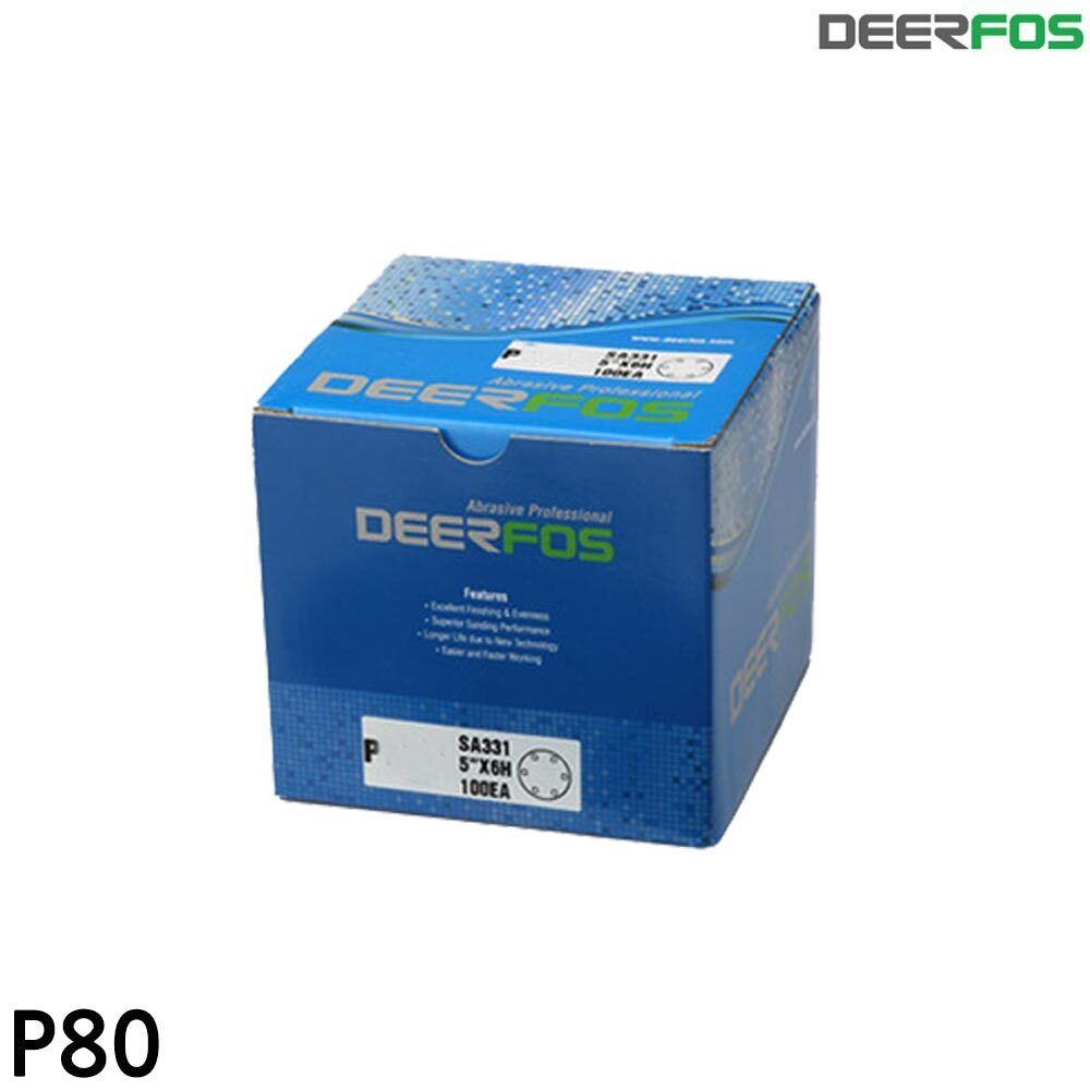 디어포스 SA331 127mm 원형 필름페파 100매 80방