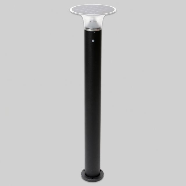 태양광 LED 잔디등 블랙 XH-F007 주광