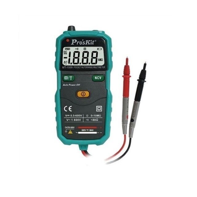 MT-1509 포켓 테스터기 테스트 측정 공구 탐침 LED