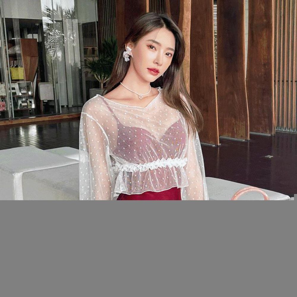 2pcs 아이리스 모노키니 모노키니 비치웨어 여자 휴양