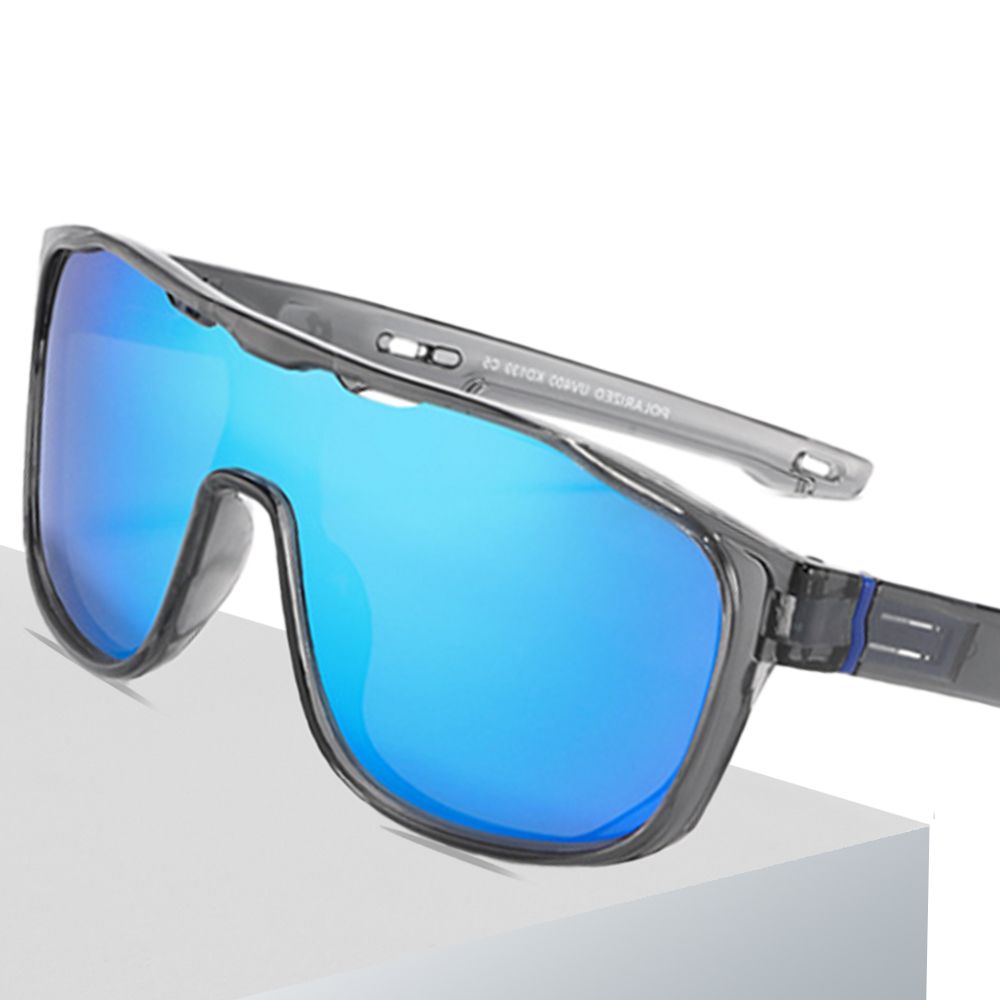 남성 편광 렌즈 낚시 골프 선글라스 그레이아이스블루