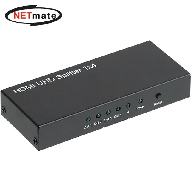 넷메이트 NM-HSA14N 4K 60Hz HDMI 2.0 1 4 분배기