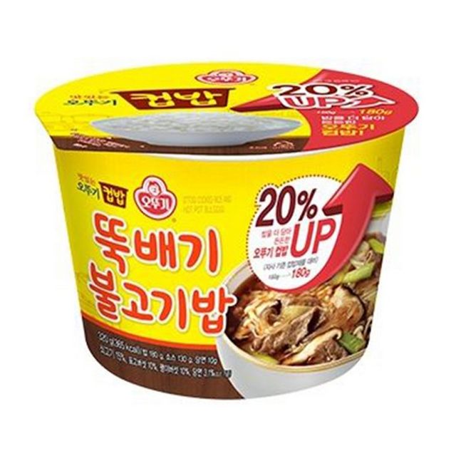 뚝배기불고기밥(320g/12개/BOX/오뚜기)