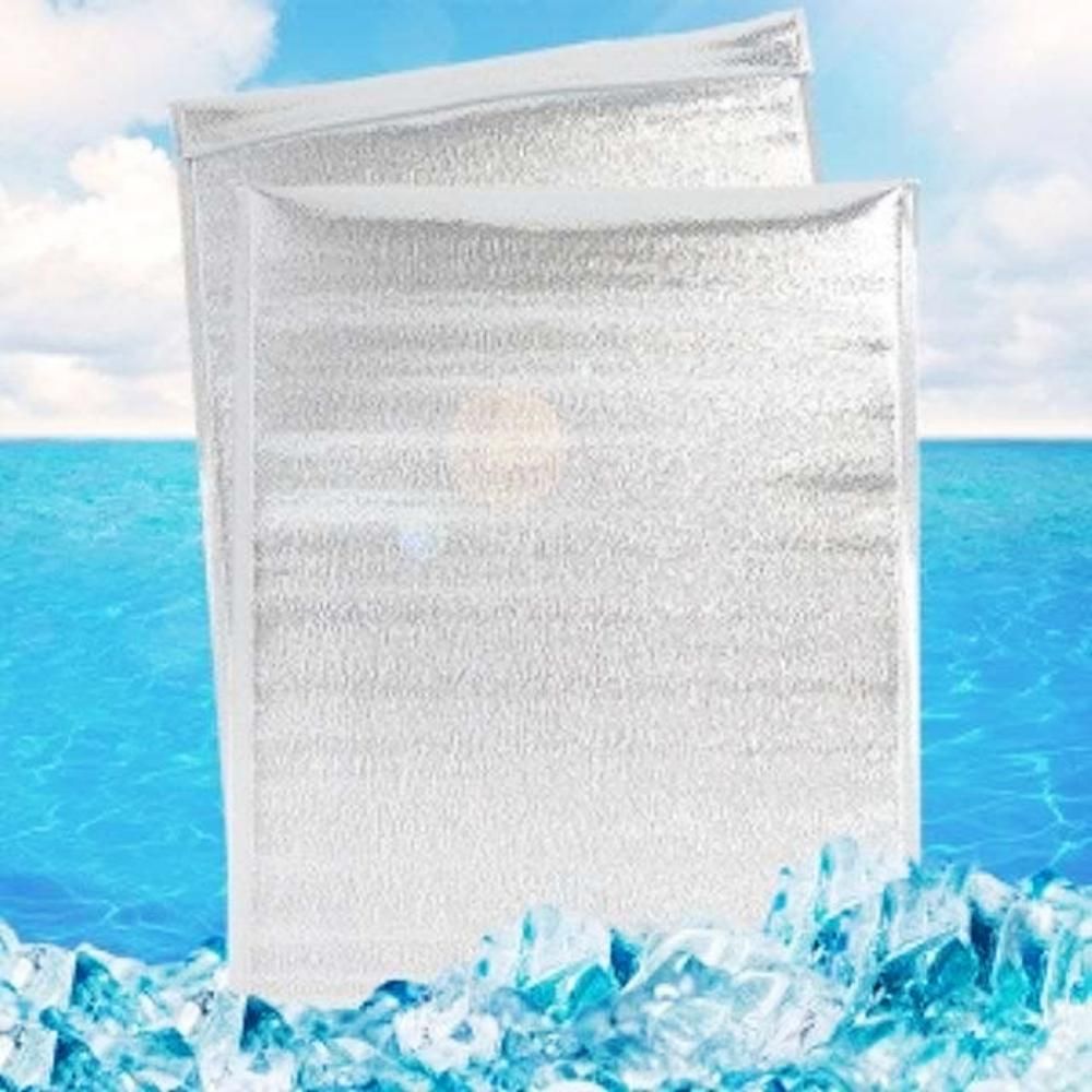 50p세트 접착식 보냉봉투 40x50cm 보냉팩 은박