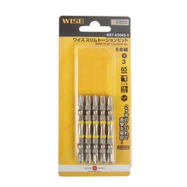 토션비트-슬림 WST-03065-5 NO.3x65mm 5ea (1EA)