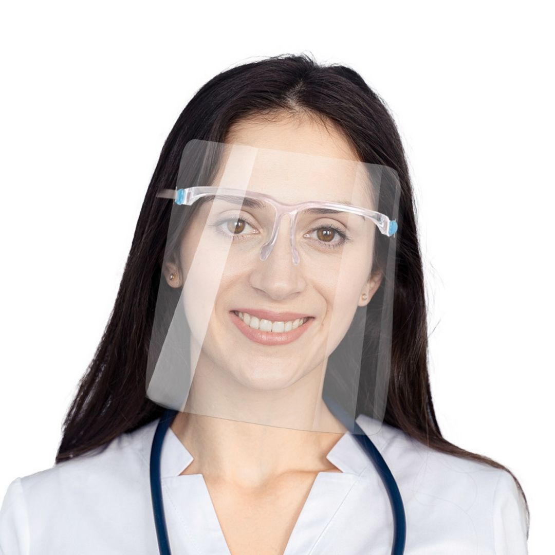 안경형 페이스쉴드 안면보호 투명 위생 마스크