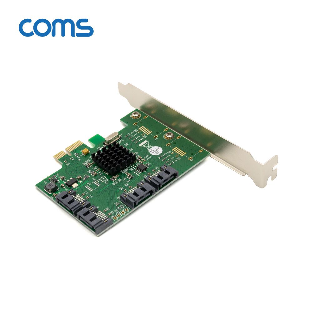 (COMS) PCI-e SATA 카드(4포트)/SATA 변환카드