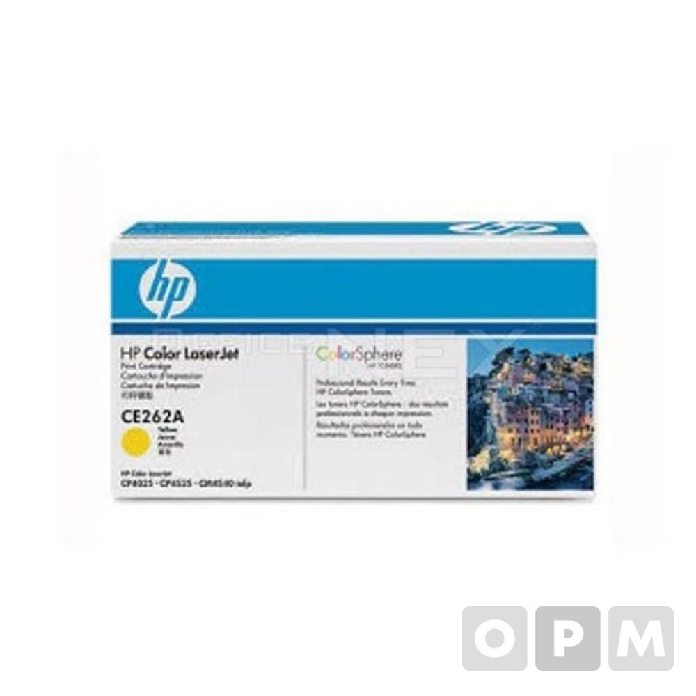 HP 토너 CE262A/노랑/11000매/1EA