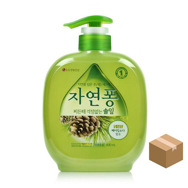 자연퐁 주방세제 솔잎 490mlx20개 용기