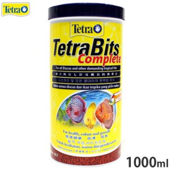 열대어 전용사료 1000ml 물고기 발색강화 영양소 먹이