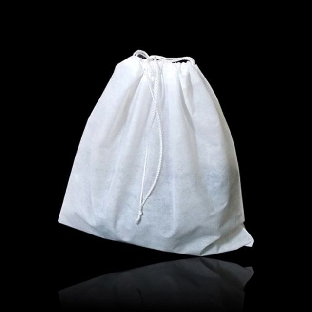 부직포 주머니 백색 복주머니 35x40cm 50개
