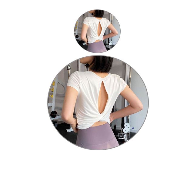 다양한 스포츠 활동에 착용하는 여성 반팔티 X 2벌