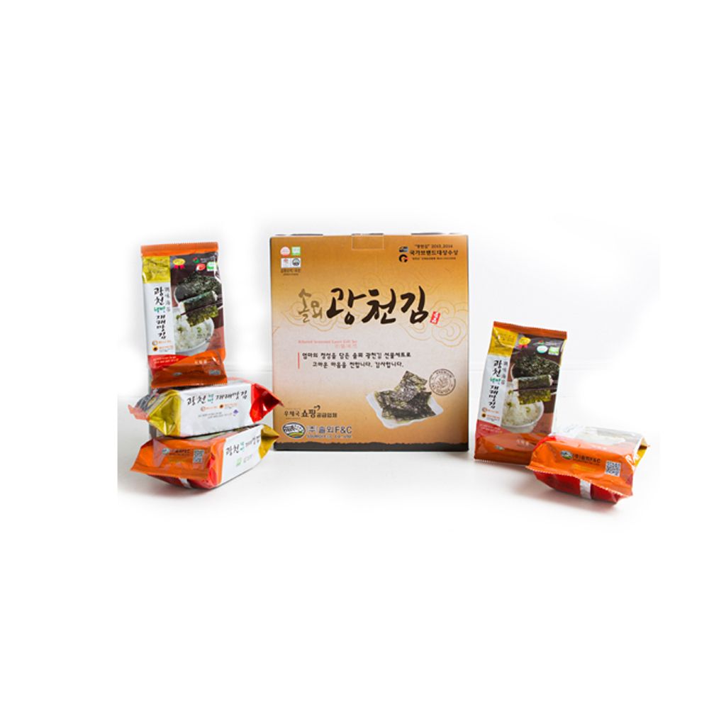 광천 재래 식탁김 15봉 광천김 조미김 돌김 구운김