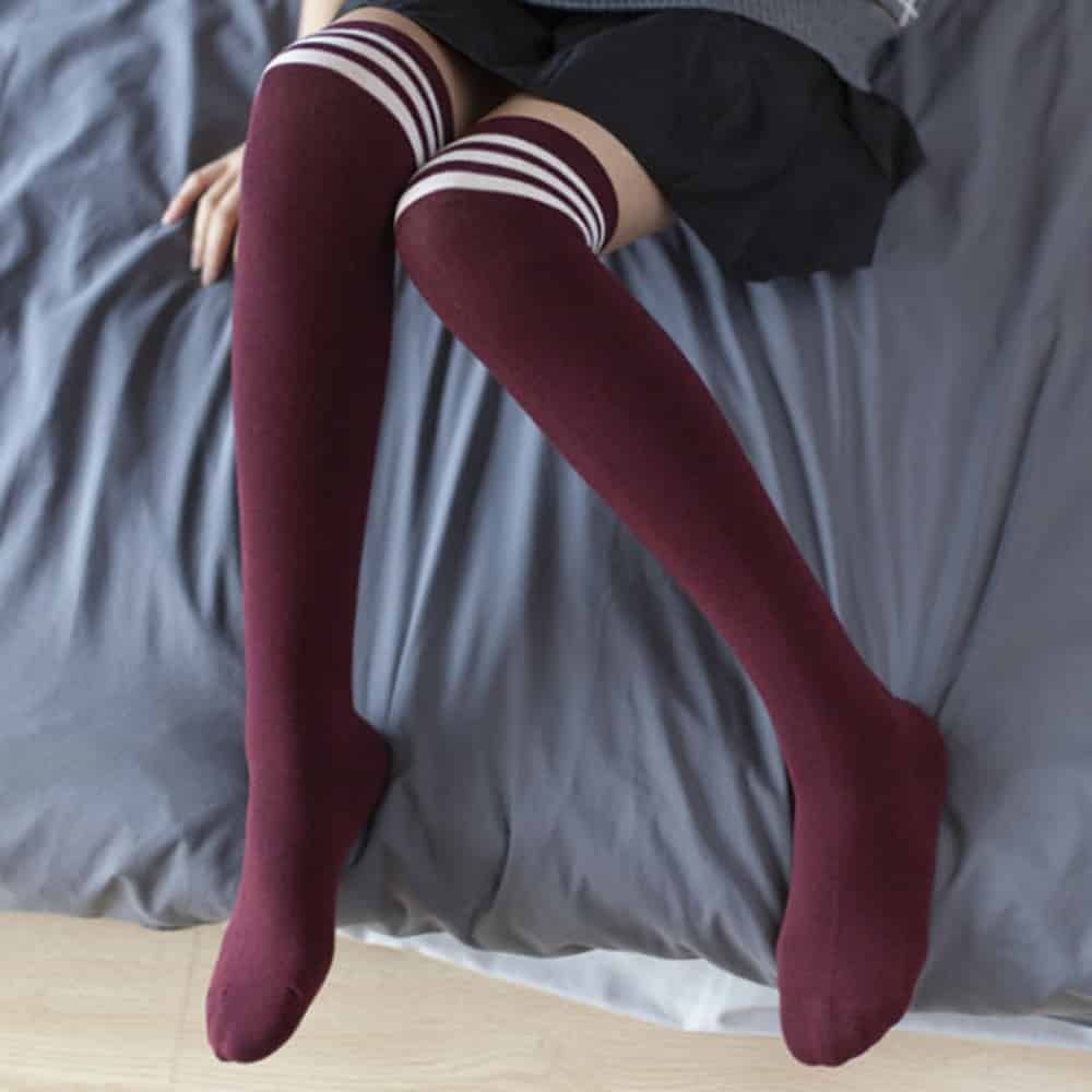 무릎 양말 여자긴양말 여성골프양말