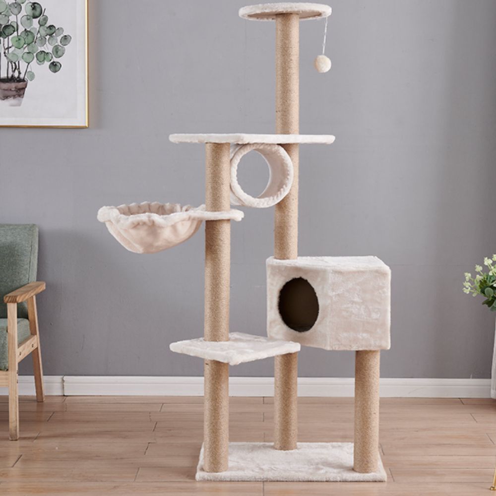 힐링홈 고양이 캣타워(150cm) 스크래처 사이잘캣타워