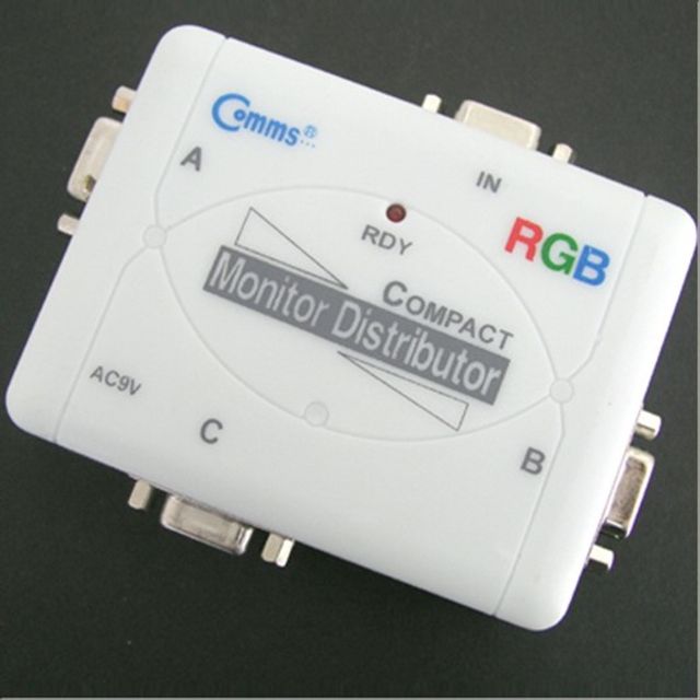 모니터 분배기 3대1 VGA RGB