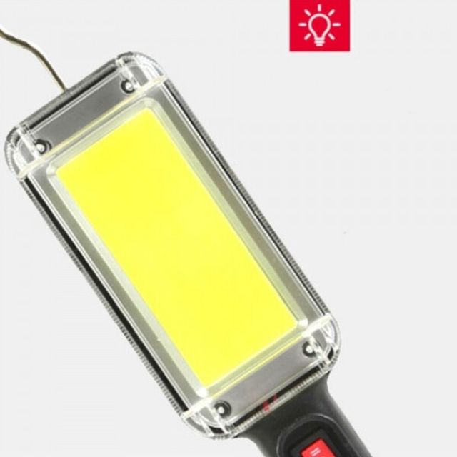 최대 5시간 18650배터리 포함 600루멘 충전식 COB LED