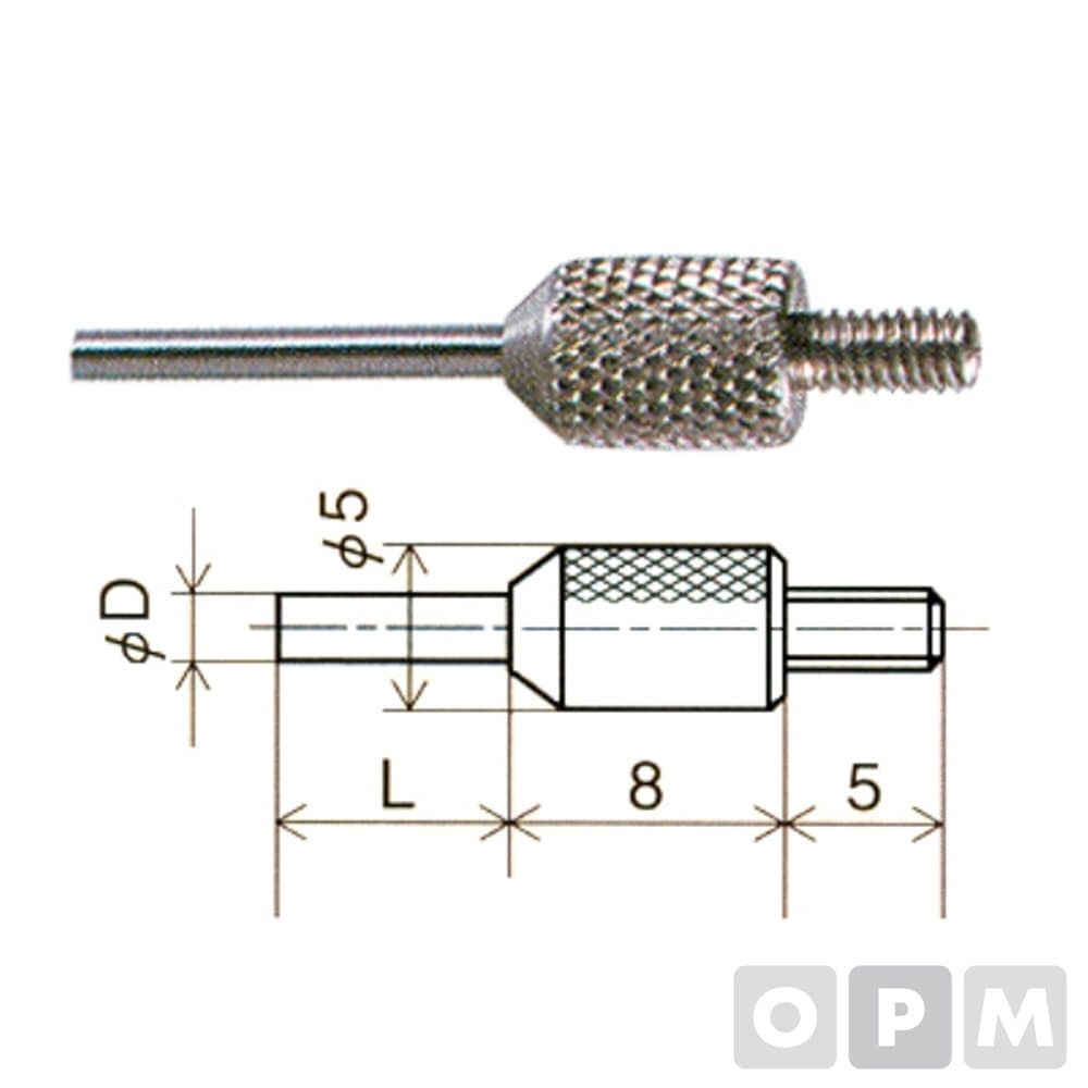 피코크 다이얼게이지 포인트초경 1.5x12mm 1EA